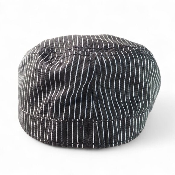 Hurley Gahtenh Vintage 06 Conductor Utility Hickory Stripe Pinstripe Fitted Hat - Picture 3 of 8